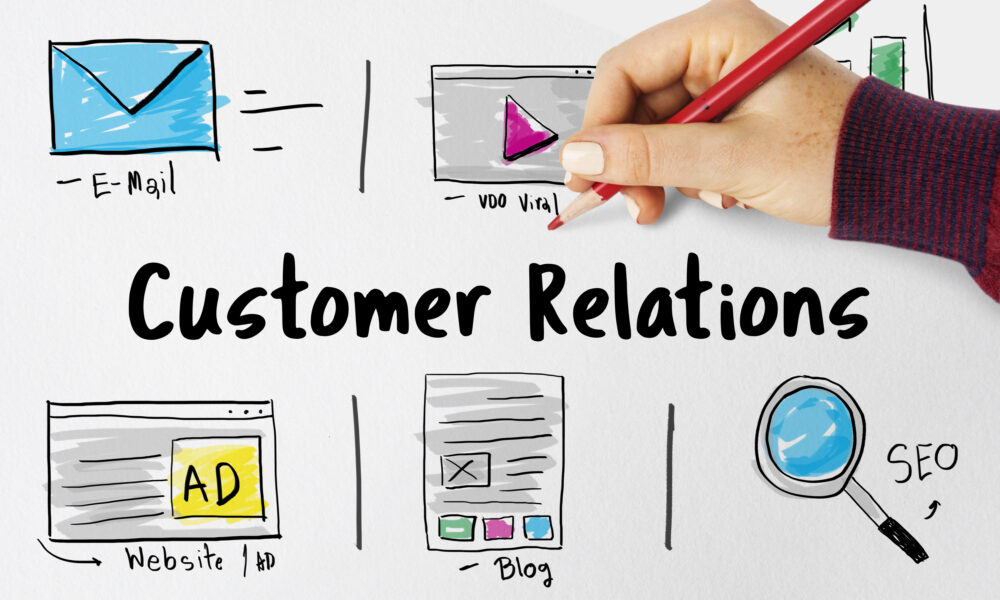 customer relation.